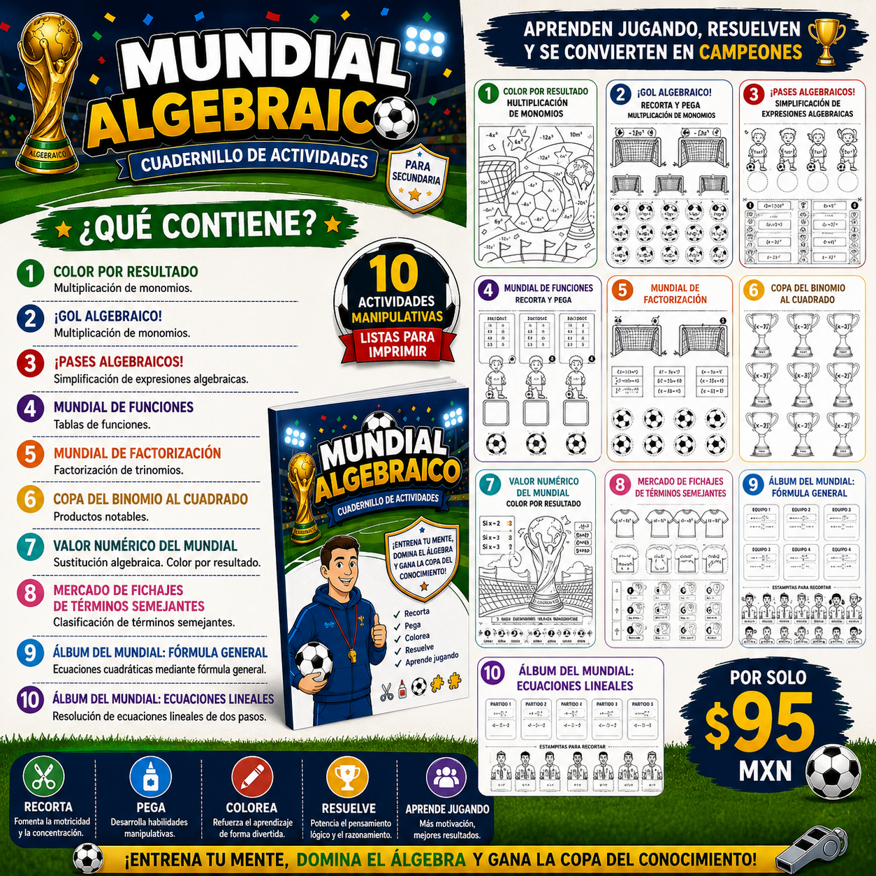 MUNDIAL ALGEBRAICO – CUADERNILLO DE ACTIVIDADES