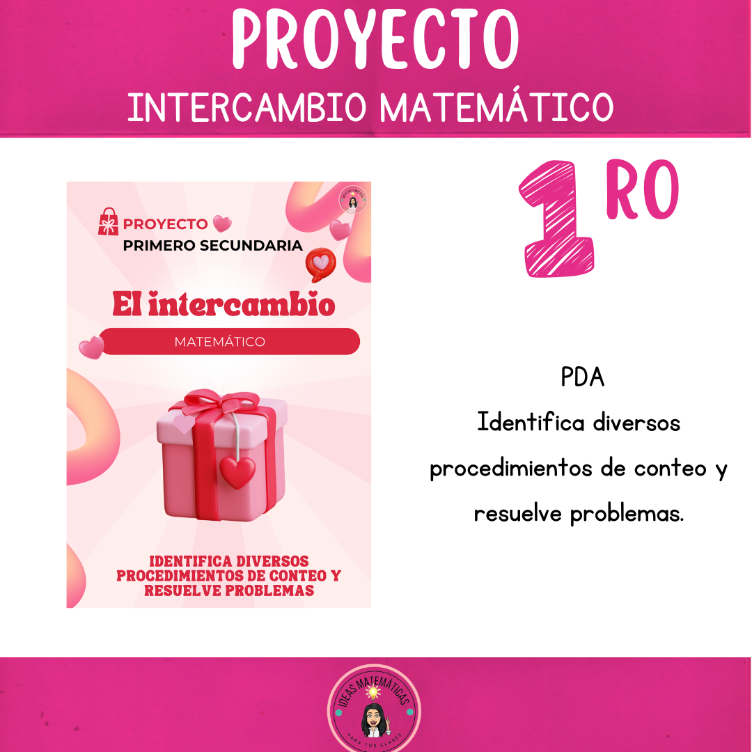 PROYECTO: EL INTERCAMBIO MATEMÁTICO