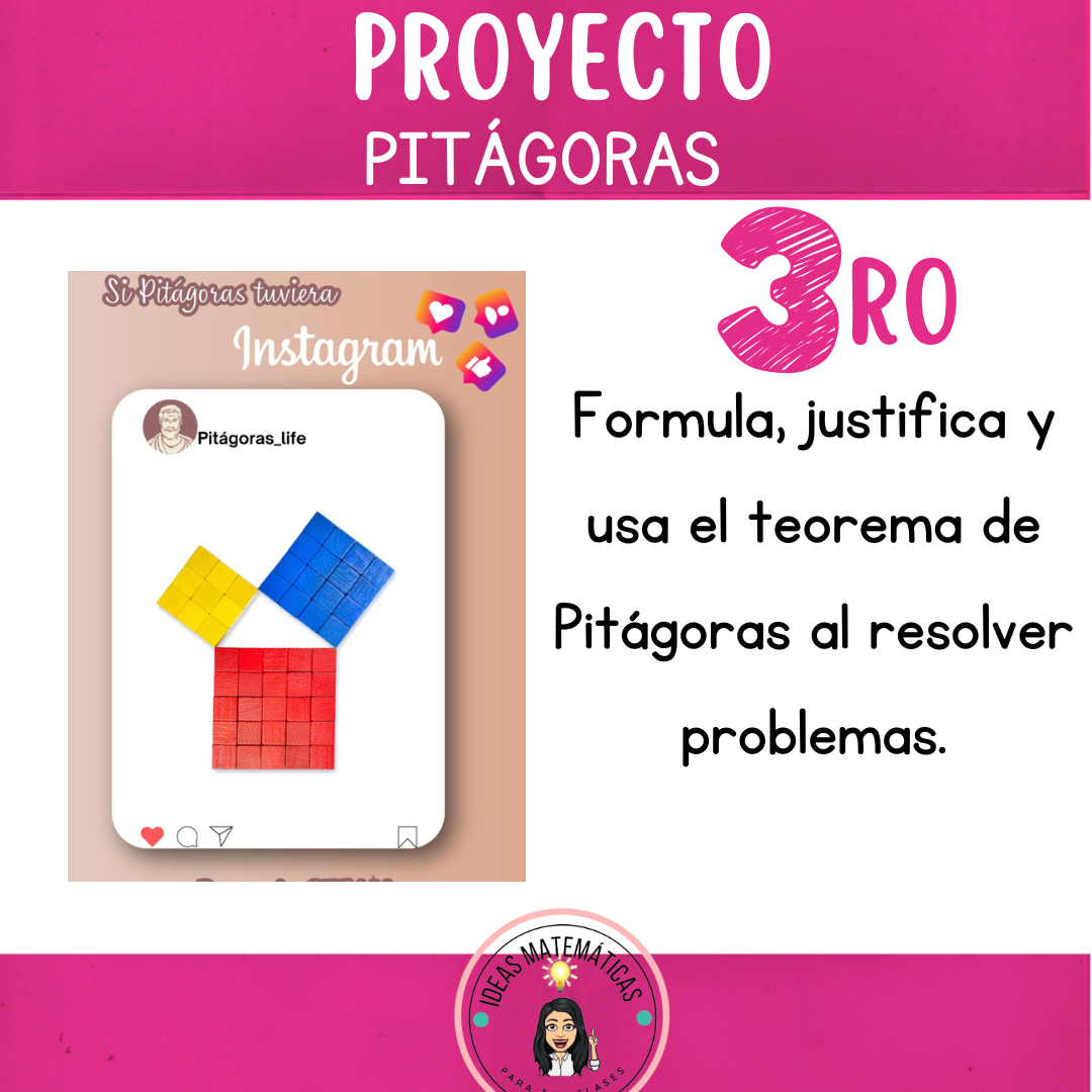 PROYECTO SI PITÁGORAS TUVIERA INSTAGRAM