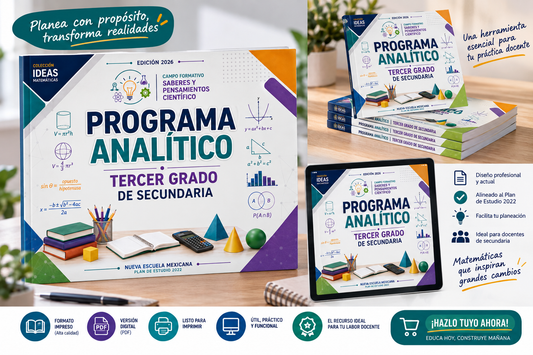 Programa Analítico · Tercer Grado de Secundaria | Matemáticas