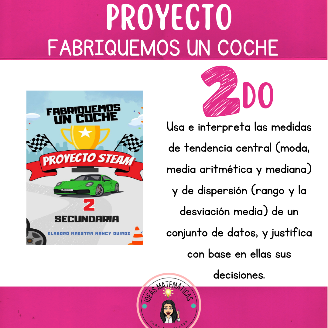 PROYECTO STEAM FABRIQUEMOS UN COCHE