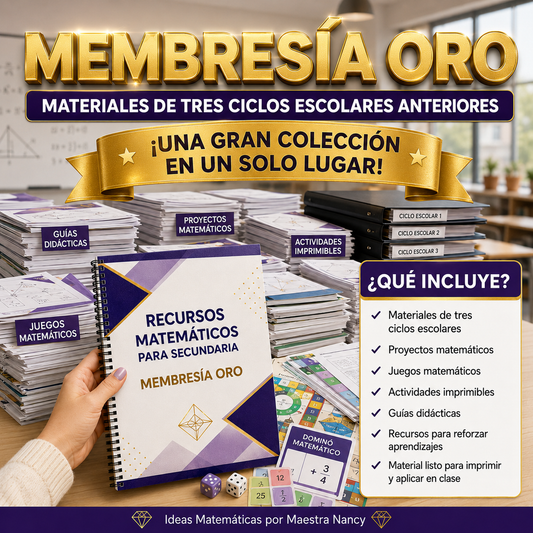 ✨ MEMBRESÍA ORO – ACCESO TOTAL ✨ TRES CICLOS ESCOLARES