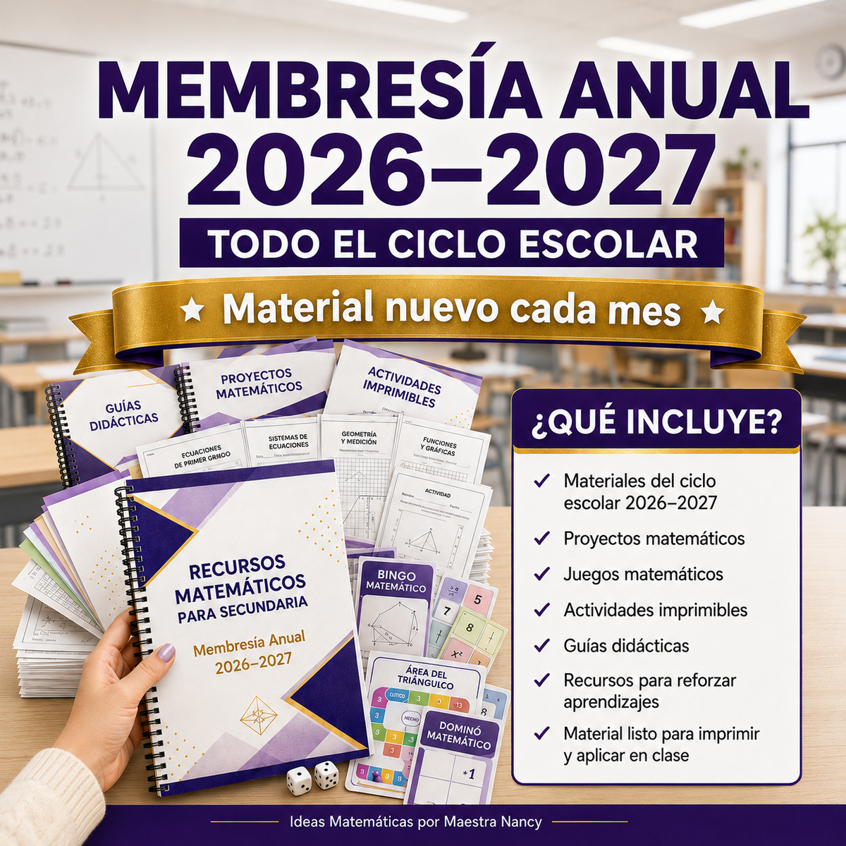 MEMBRESÍA ANUAL 2026–2027