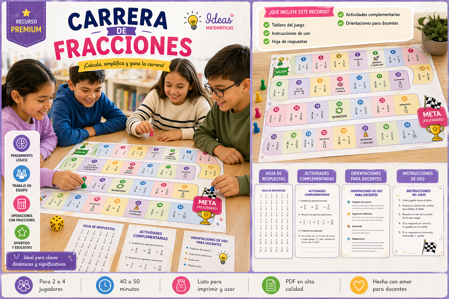 CARRERA DE FRACCIONES