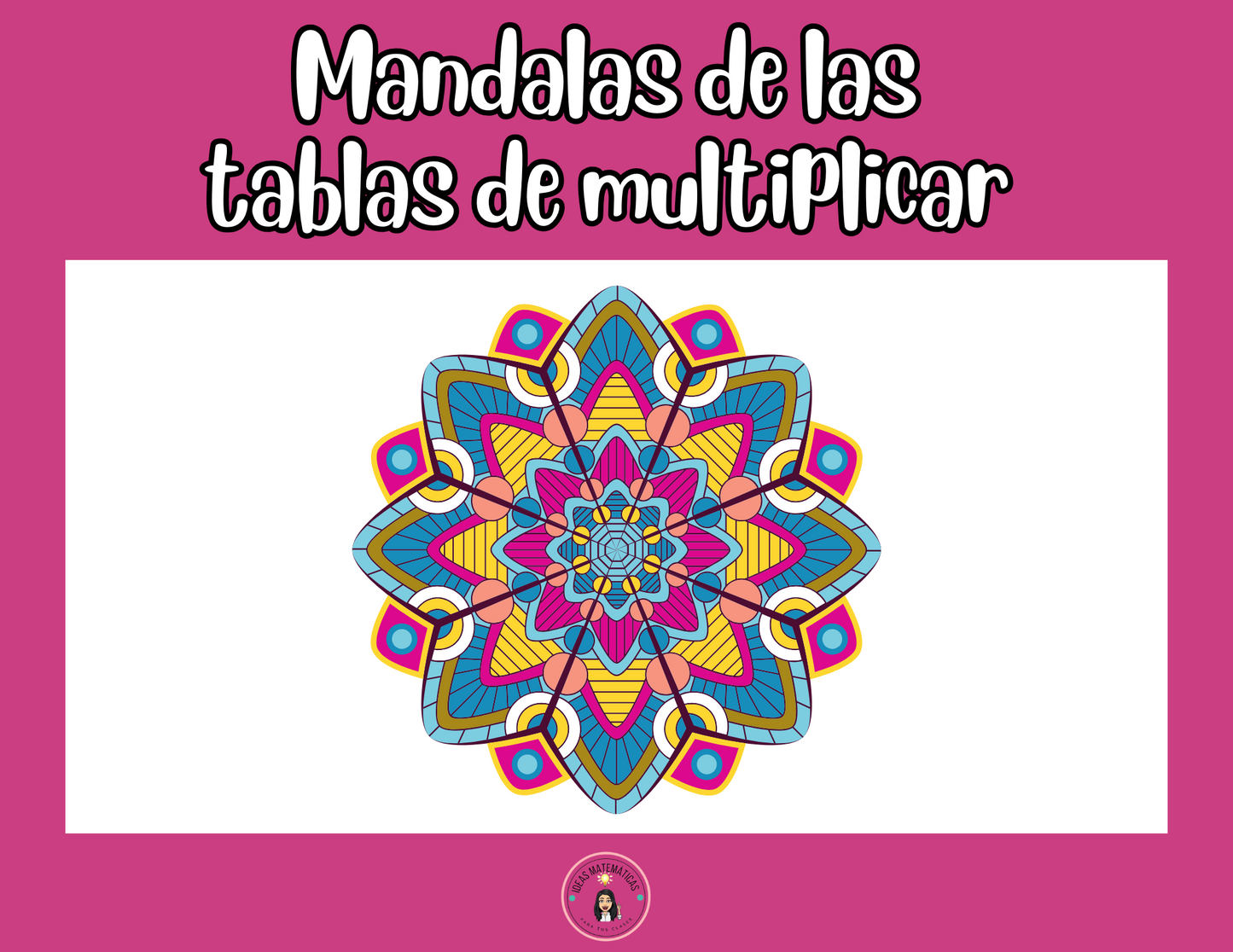 MANDALAS DE LAS TABLAS DE MULTIPLICAR