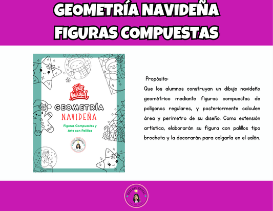 Geometría Navideña – Figuras Compuestas con Polígonos