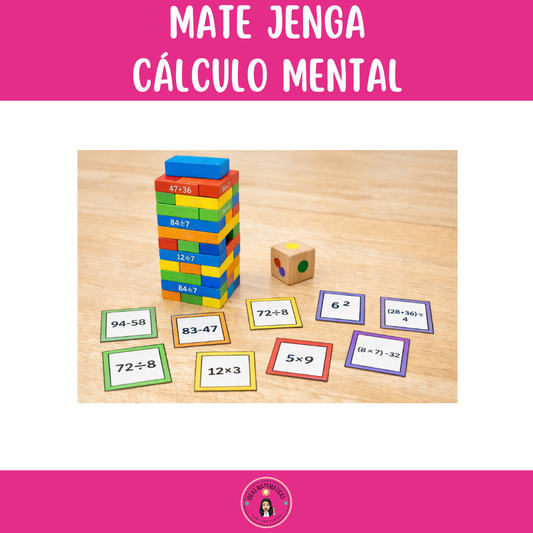 Mate Jenga – Cálculo mental