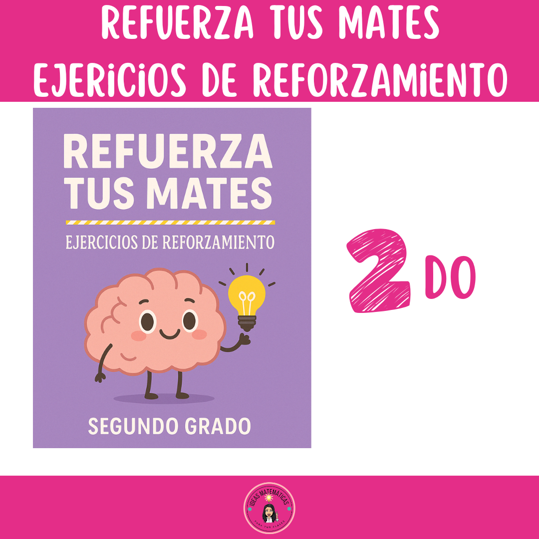 Refuerza tus Mates – Guía de ejercicios para segundo grado de secundaria